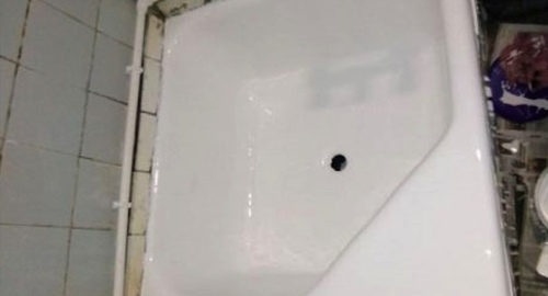 Обновление душевого поддона акрилом | Нелидово